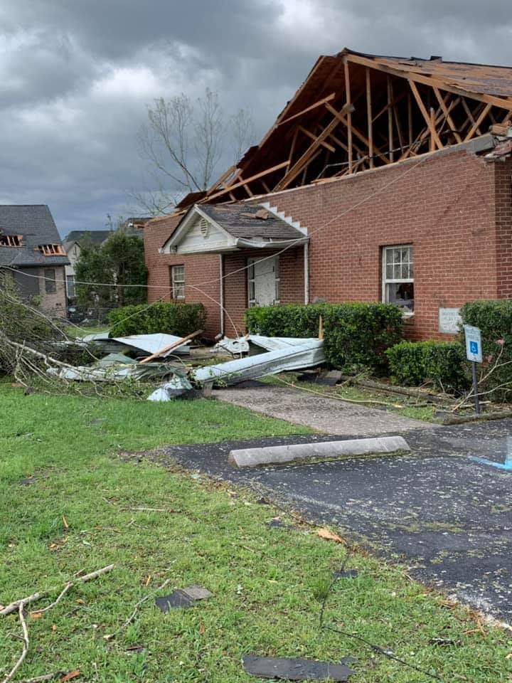 Brainerd Lodge Tornado Damage